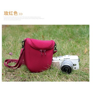 佳能EOS M M2 M3 M6 M10 M50 M200 微單相機包 15-45 18-55mm 相機揹包 拉鍊包