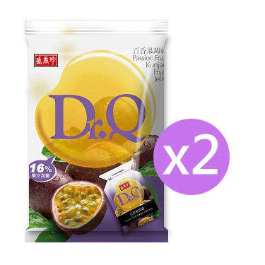 限時優惠 盛香珍Dr. Q 百香果蒟蒻 420g x2