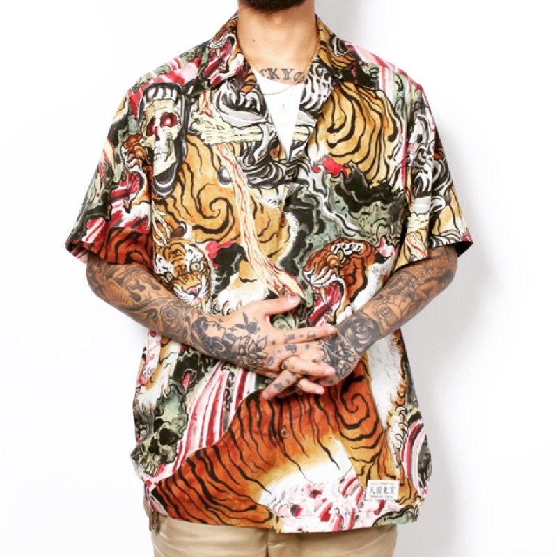 WACKO MARIA TIM LEHI×WACKO MARIA HAWAIIAN SHIRT 鬼魅虎刺青繪現貨在店| 蝦皮購物 WACKO MARIA TIM LEHI×WACKO MARIA HAWAIIAN SHIRT 鬼魅虎刺青繪現貨在店| 蝦皮購物