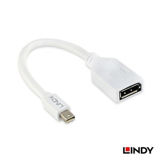 LINDY 林帝 41021 - MINI DISPLAYPORT 公 TO DISPLAYPOR /母轉接器,20CM