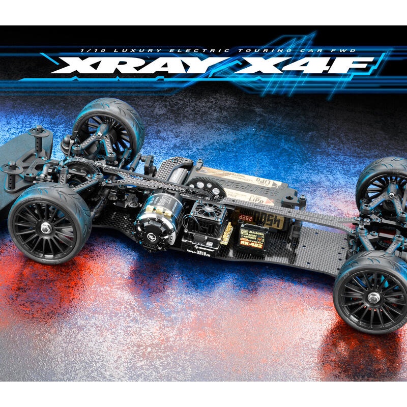 【勤利RC】XRAY 300202 X4F 2022 最新版2驅FWD高階競賽電動FF前驅房車KIT版