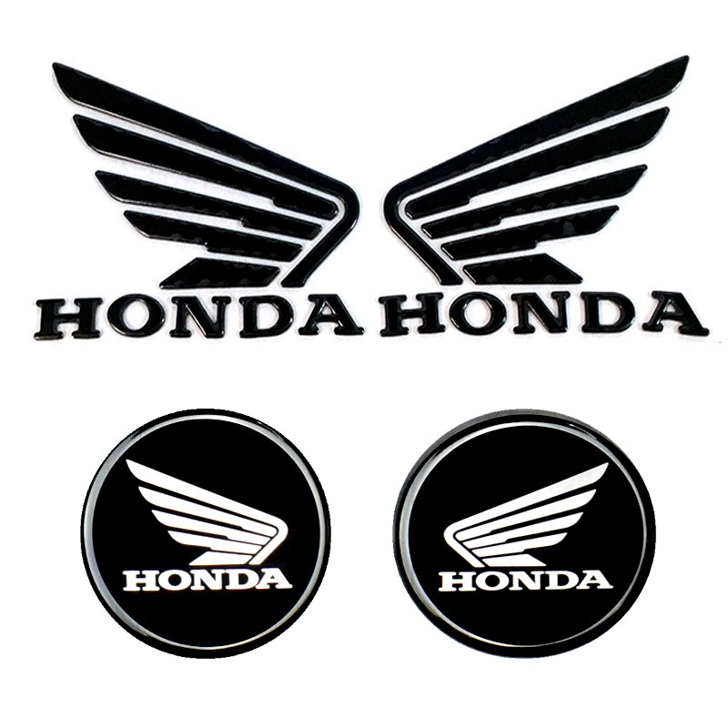 HONDA 油箱裝飾防水三維標誌翼貼本田摩托車 Cbr190 Cbr300