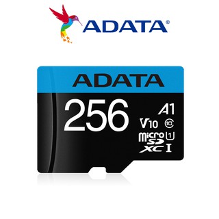 【ADATA威剛】256G 記憶卡 Premier MicroSD UHS-I U1 讀100M 寫25M
