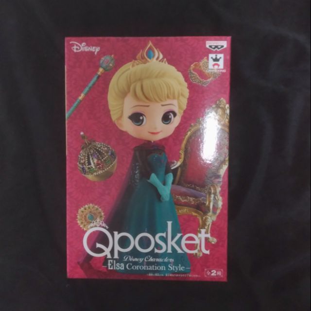 【日版正版】Qposket 迪士尼 冰雪奇緣 艾莎Elsa 禮服 一般色A款