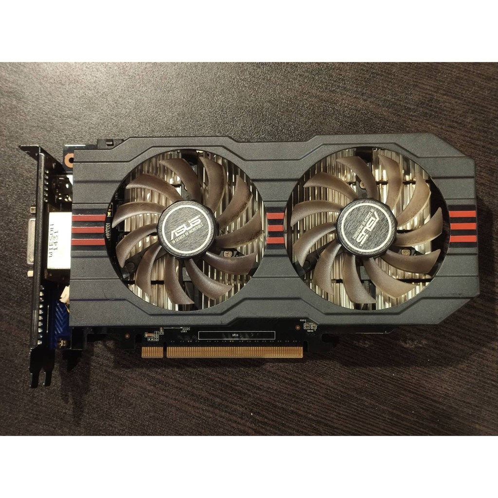 中古 二手 良品 華碩 GTX750TI-OC-2GD5-SP 顯示卡/6PIN電源