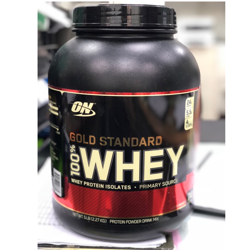 [現貨]金牌ON 100% Gold Standard Whey Protein 乳清蛋白(雙倍巧克力）5磅
