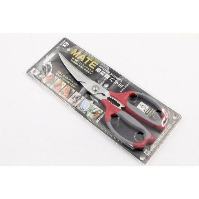 🎉現貨🇯🇵日本製 NIKKEN MATE 曲線型防滑廚房剪刀