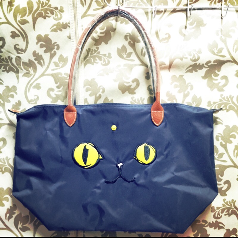 Longchamp 貓咪長柄包
