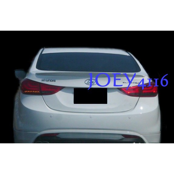 HYUNDAI 現代 2012 12 2013 13 ELANTRA 鴨尾翼- ABS材質