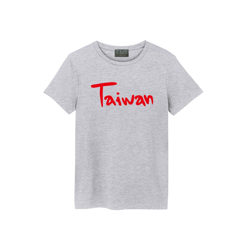 T365 TAIWAN 台灣 臺灣 愛台灣 國家 字型 麥克筆 英文 單字 紅色 T恤 男女可穿 下單備註尺寸 短T