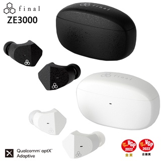 [final台灣授權經銷] 日本 final ZE3000 真無線藍牙耳機 公司貨一年保固