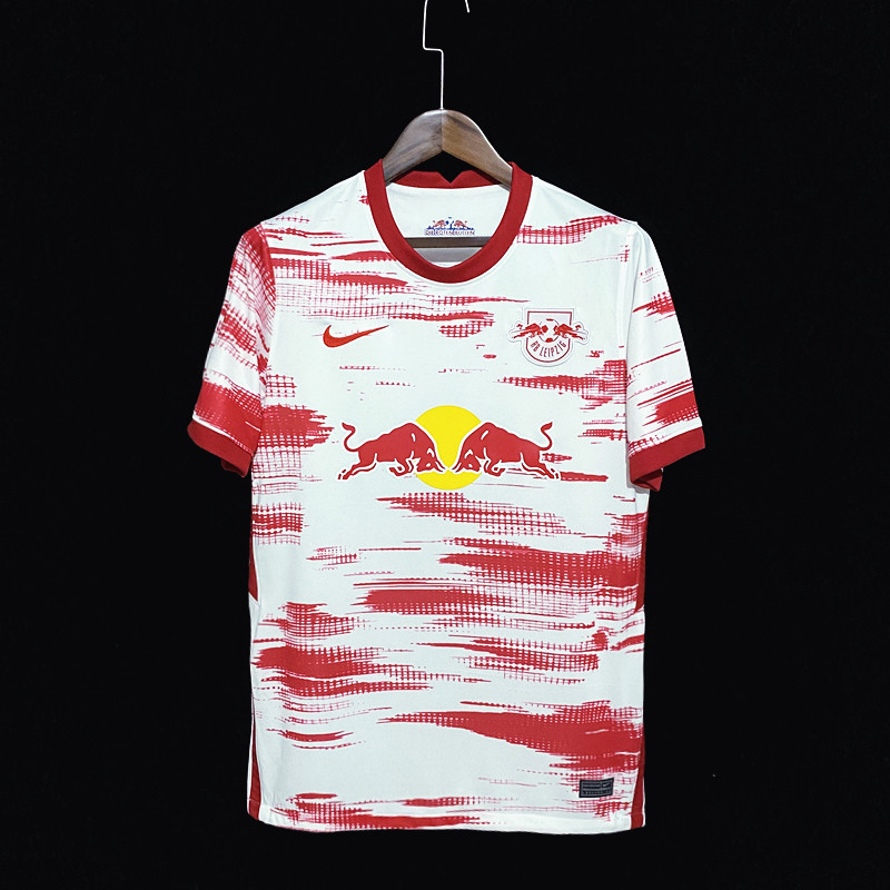 21 22 Leipzig Red Bull Home Fooball Jersey Mens Footba 蝦皮購物