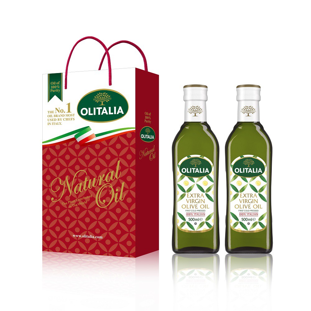 Olitalia 奧利塔特級初榨橄欖油500毫升雙入禮盒