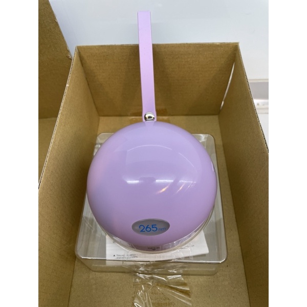265nm LED迷你殺菌盒 紫外線消毒器 奶嘴消毒盒 紫外線殺菌 紫白色