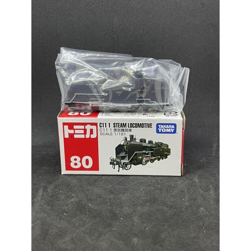 TOMY TOMICA NO.80 C11 1 STEAM LOCOMOTIVE 蒸汽機關車 多美小汽車