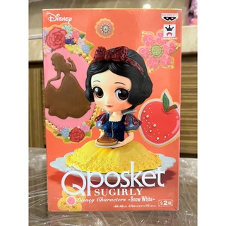 💙日版白雪公主下午茶A款正常色SUGIRLY迪士尼公主環保扭蛋Qposket小美人魚婚紗禮服一番賞小熊維尼粉色櫻花