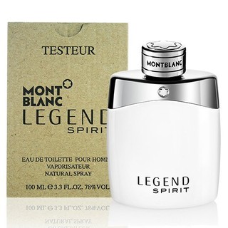 香親香愛～Mont Blanc 萬寶龍 傳奇白朗峰 男性淡香水100ml Tester, Legend Spirit