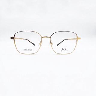 CHANGE鏡框/S-2801 COL.A12/日本鈦系列(金)-可加隱藏式前掛/韓國製/明美鐘錶眼鏡