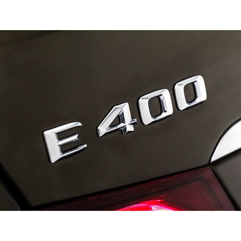 圓夢工廠 賓士 W213 S213 2014~2016 E400 後車箱尾門 鍍鉻銀 字貼 字標 標誌 車標 同原廠款式