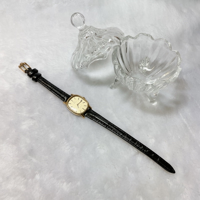 瑞士二手正品歐米茄omega橢圓鍍金古董機械錶 omega錶 omega手錶 omega機械錶 omega配件