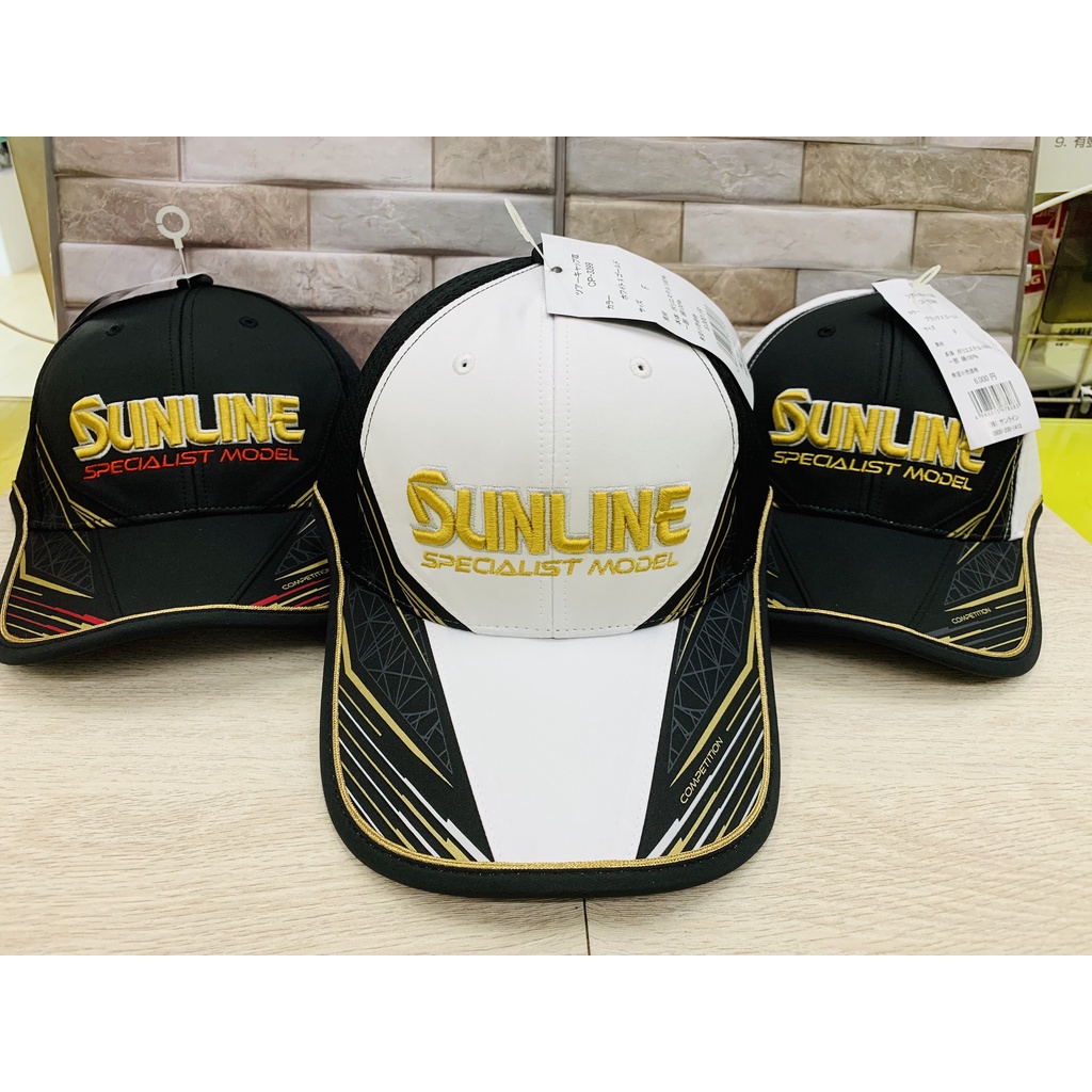 《永康東區釣具》SUNLINE CP-3399 刺繡帽 釣魚帽 附帽夾 休閒帽