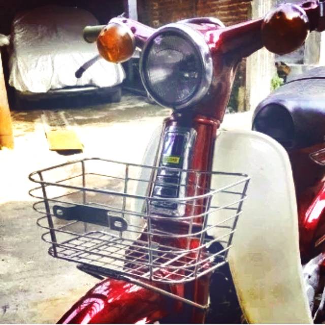 HONDA 本田 C70 摩托車前菜購物車