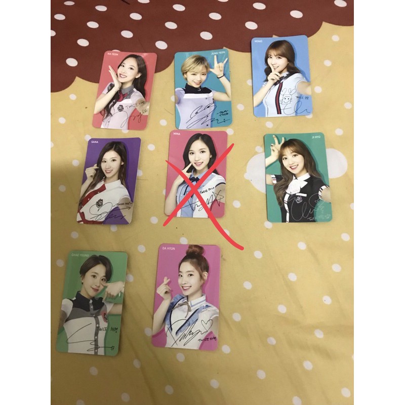 Twice 制服小卡的價格推薦 22年3月 比價比個夠biggo