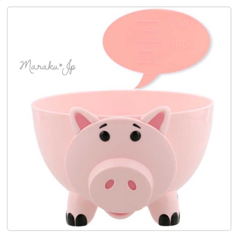 -現貨-🎪日本代購🇯🇵稀有絕版 皮克斯玩具總動員 撲滿豬🐷 豬排博士 豬博士 量杯 量杯碗 料理量杯 療癒廚房餐具