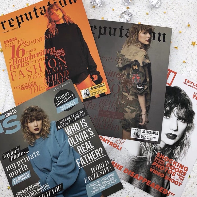 F•L🚀 (現貨) Taylor Swift 泰勒絲 Reputation 舉世盛名 專輯版雙面 封面卡