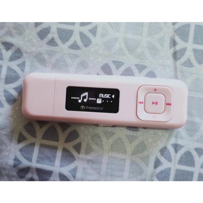 創見mp3 8G MP330 音樂播放(粉紅色) MP3 隨身碟