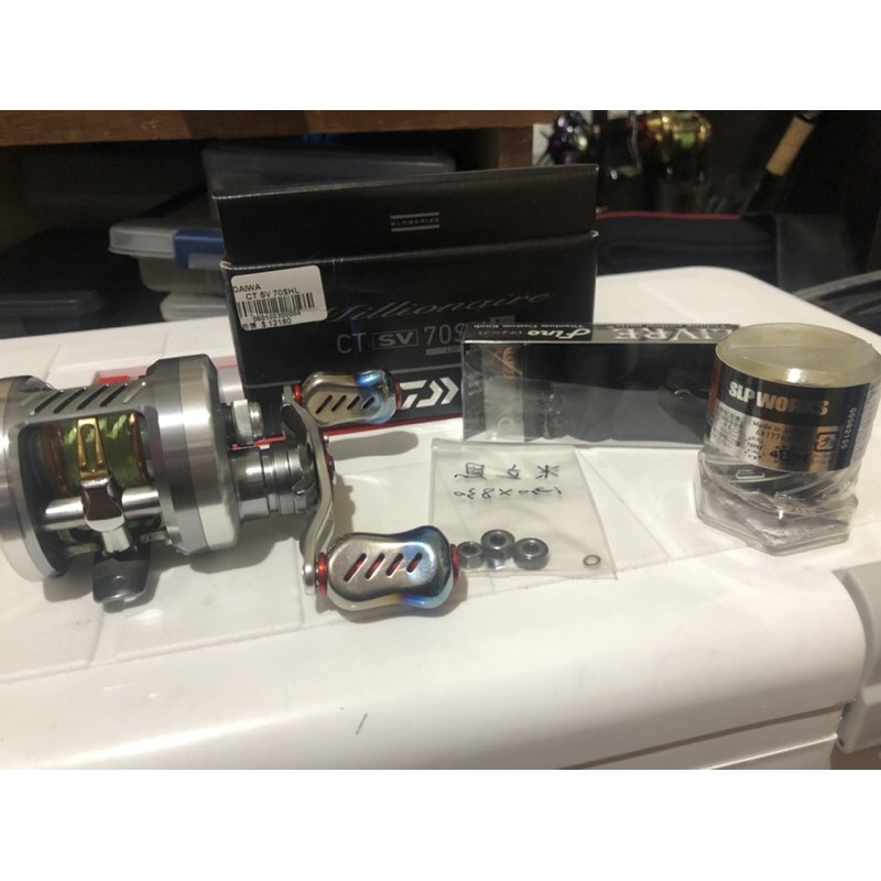 Daiwa 百萬富翁 MILLIONAIRE CT SV 70SHL 雙軸捲線器