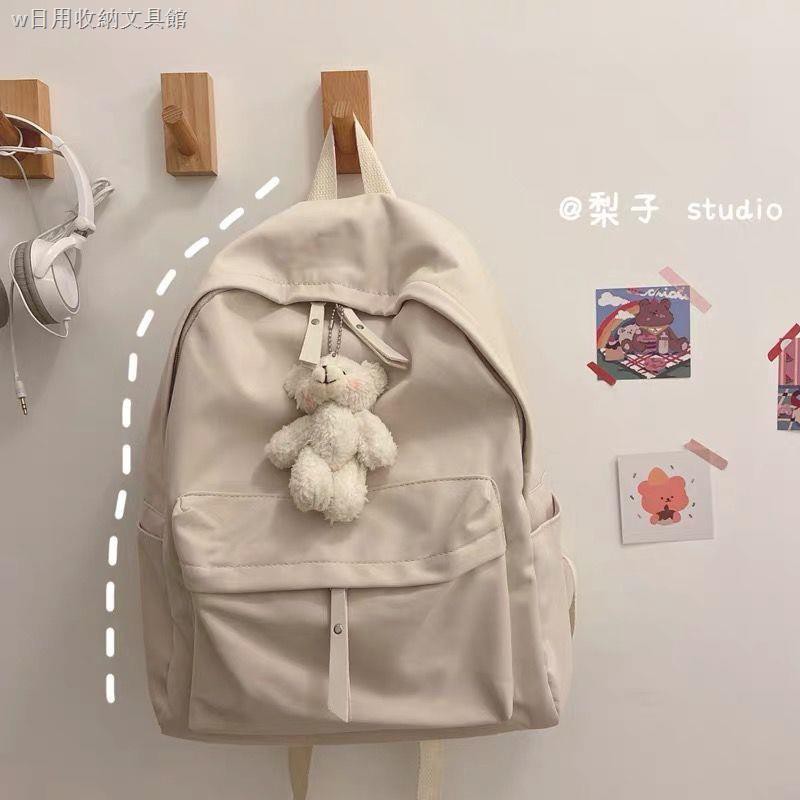 快速出貨 無印良品後背包後背包雙肩包背包無印書包初中女韓版原宿ulzzang大學生背包高中大容量ins風雙肩 蝦皮購物