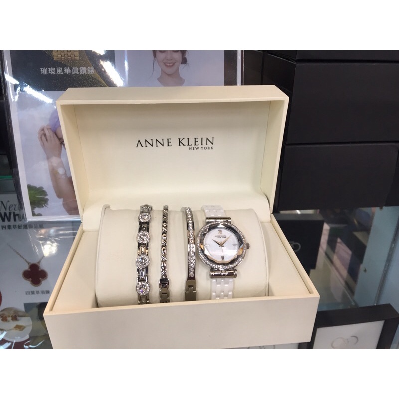 ⭐️現貨特價中⭐️Anne Klein 女錶手鍊組W1372957好市多 原價5269元