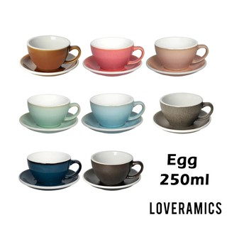 伴桌｜現貨 Loveramics Egg 250ml 卡布其諾咖啡杯盤組 愛陶樂 蛋杯 卡布杯 愛陶樂 咖啡杯