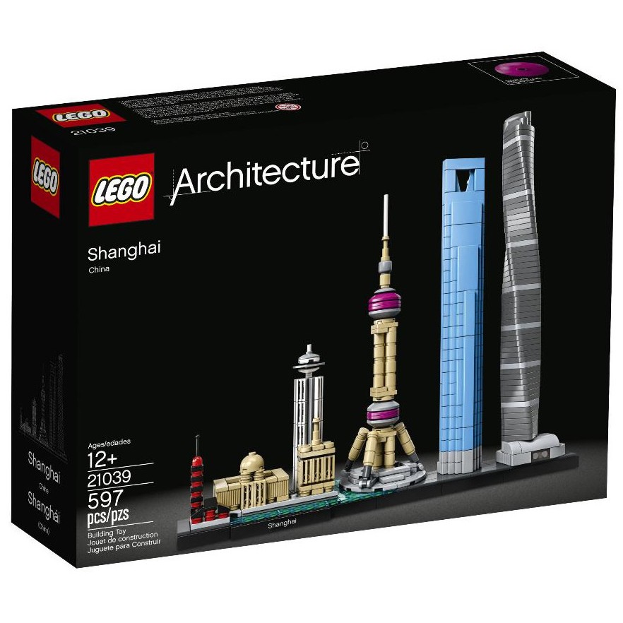 ＊特價＊【積木樂園】 樂高 LEGO 21039 Architecture 建築系列-Shanghai 上海