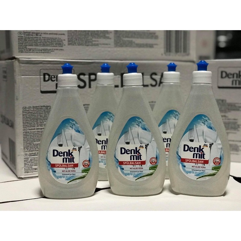 德國 Denkmit 親膚 護手 系列 洗碗精 (白) 蘆薈 500ml/罐