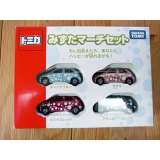 (現貨)Tomica 日產 Nissan March 四車組