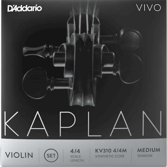 【希爾提琴】小提琴套弦-美國進口 D'Addario Kaplan VIVO&amp;AMO 4/4 Medium