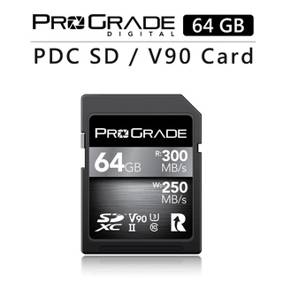 EC數位 ProGrade PDC SDXC UHS-II V90 64G 128G 256G 記憶卡 單眼 相機 攝影