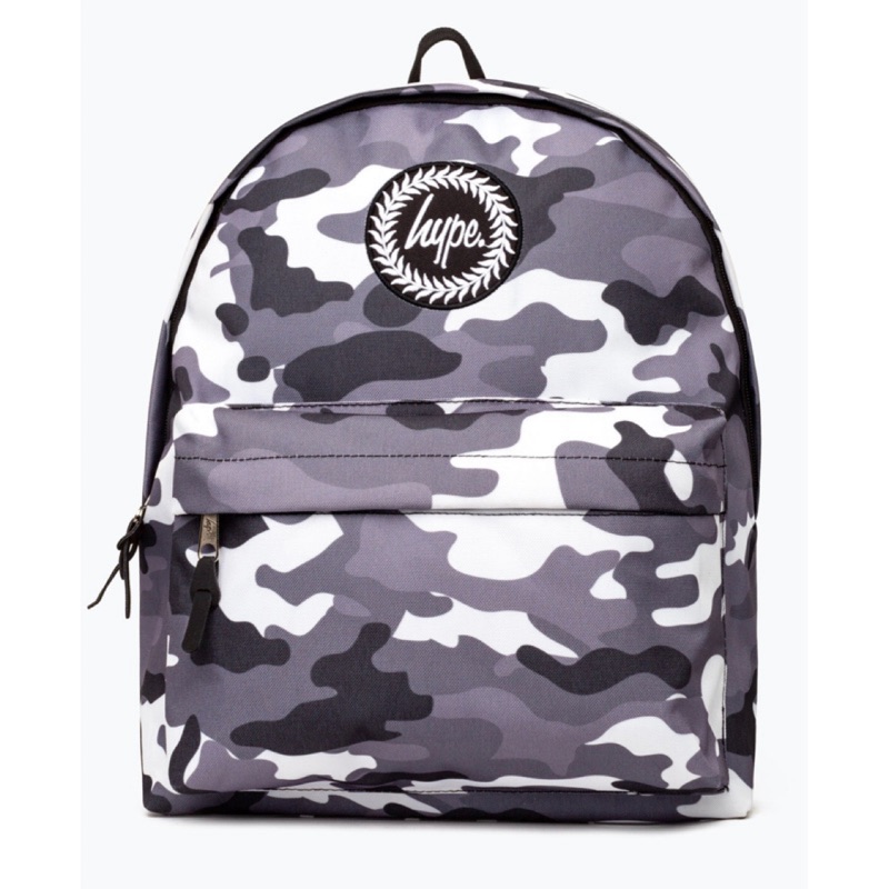 hype pink camo backpack
