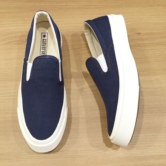 converse deck star slip on