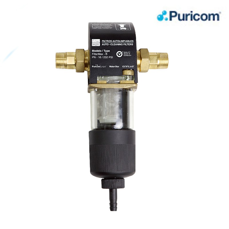 【Puricom MaxFilter-BP普家康德製全戶式淨水，全戶式前置手動反洗過濾器安裝價18800元。