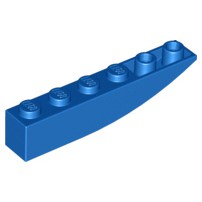 【磚製所】樂高 LEGO  Slope, Curved 6x1 Inverted 42023 反曲面磚