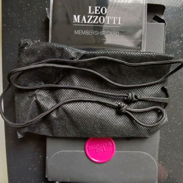 （全新，未曾配帶）瑞士「LEO MAZOTTI」船錨手環