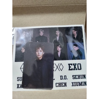 EXO 愛麗棒裝飾貼紙 Xiumin小卡