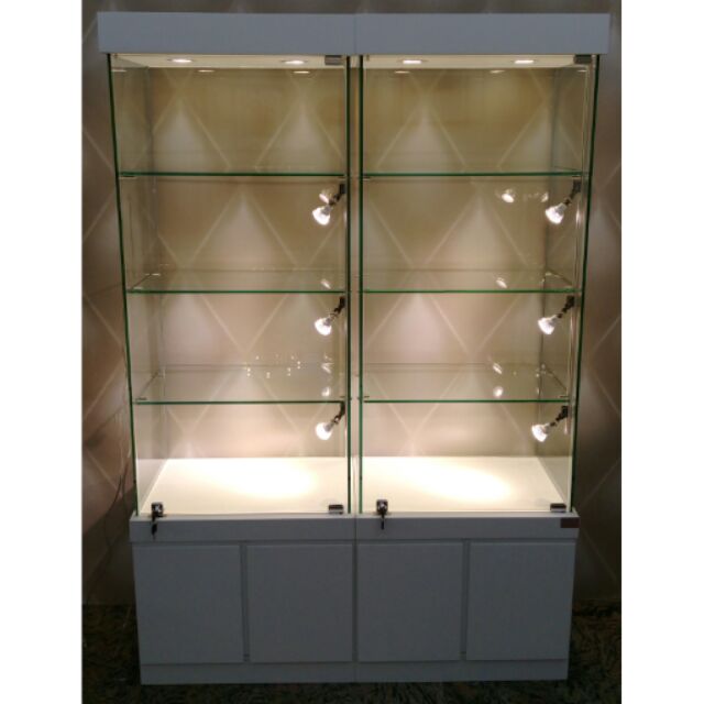 玻璃櫥櫃-LED展示櫃~加迷軌、珠寶櫃、飾品櫃、精品櫃、手機櫃、鐘錶櫃、玻璃櫃