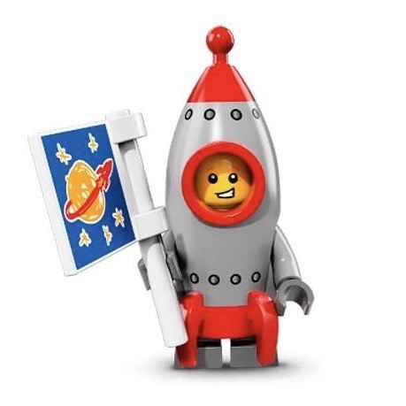 LEGO 樂高 71018 抽抽樂 第17代 火箭男孩 火箭人