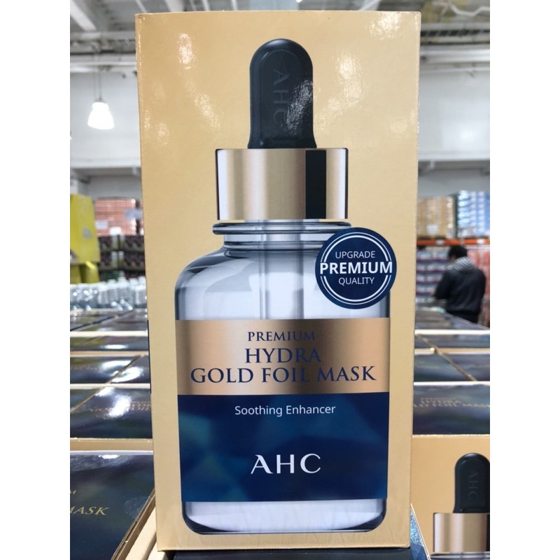 🛍好市多Costco代購（新品)AHC極致保濕黃金溫感面膜 25片/入