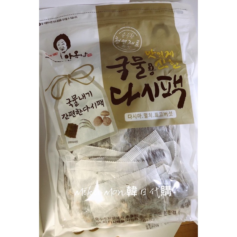 現貨韓國昆布鯷魚高湯包30包 蝦皮購物