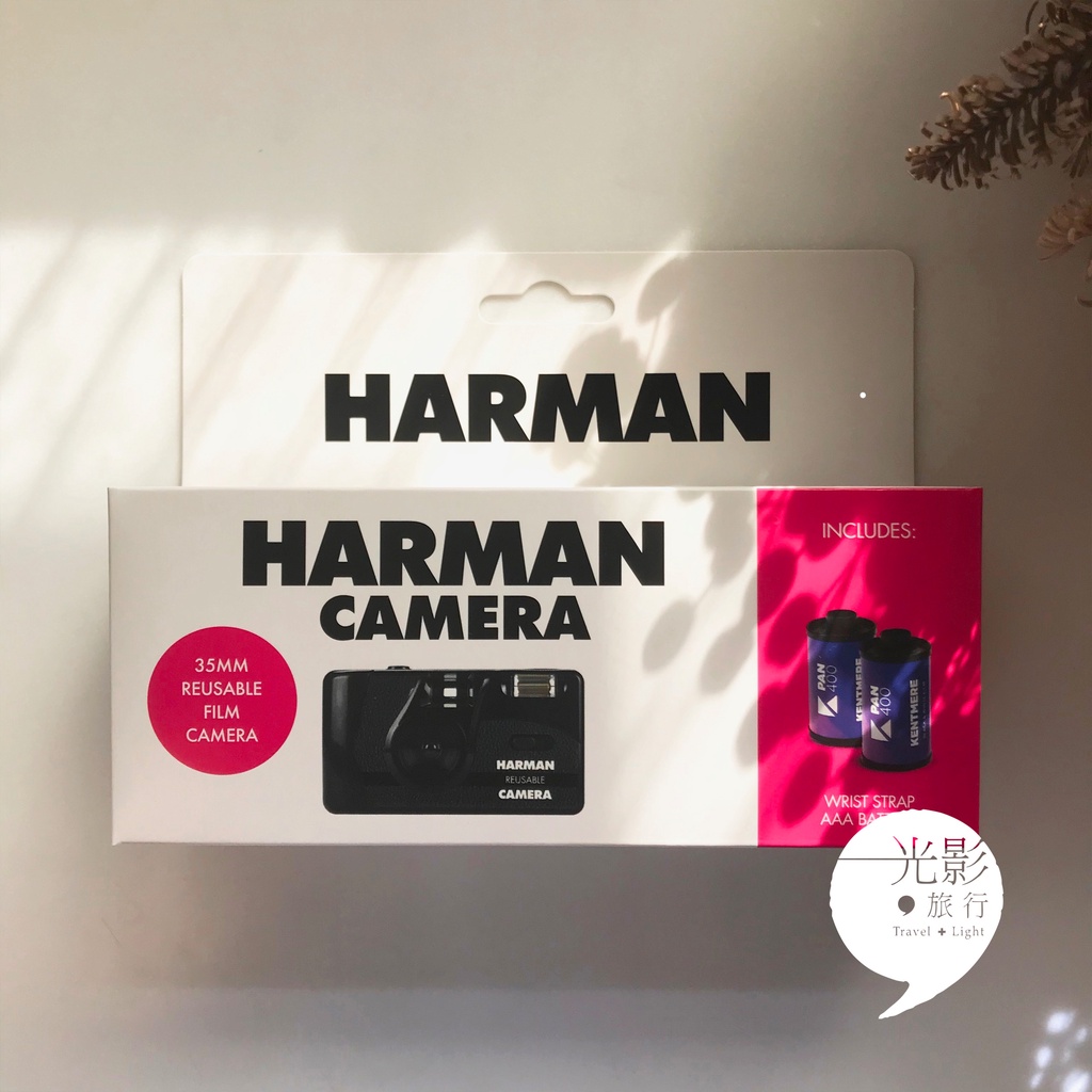 【光影旅行】附兩卷底片Harman Reusable CAMERA kentmere 底片相機ILFORD即可拍m38